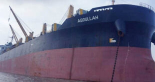 Guns are driving us towards Somalia, no more talk MV Abdullah's chief officer newsasia24