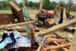 In Sunamganj, hundreds of houses and shops were destroyed by the storm newsasia24.pcx